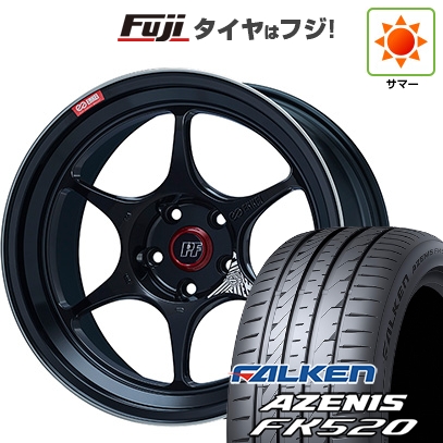 AZENIS - 【新品国産車用5穴100】 | 夏タイア 銀輪4本仕かける | 225/40R19 | ファルケン アゼニス FK520L | ENKEI エンケイ PerformanceLine PF06 | 8J 19in