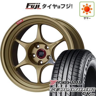 GEOLANDAR - 【新品国産車用5穴114.3】 | 夏タイア 車輪4本仕掛ける | 235/55R18 | ジオランダー CV G058 | ENKEI PF06 ゴールド 18in 車、バイク、自転車-自動車-タイヤ、ホイール