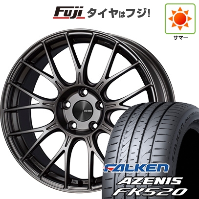 AZENIS - 【新品国産車用5穴100】 | 夏タイア 車輪4本仕掛ける | 225/40R19 | ファルケン アゼニス FK520L | ENKEI エンケイ PerformanceLine PFM1 | 8J 19in 夏タイヤ、ホイールセット-車、バイク、自転車