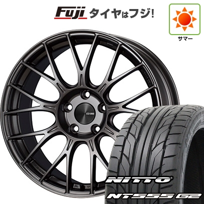 パンク保証付き 新品国産車用5穴100 | 夏タイヤ ホイール4本セット | 245/45R19 | ニットー NT555 G2 | ENKEI PFM1 19インチ