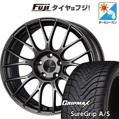 グリップマックス - 【新品国産車用5穴100】 | オール時期タイア 車輪4本仕掛ける | 225/40R19 | Sure Grip AS | ENKEI PFM1 19in タイヤ、ホイール-自動車