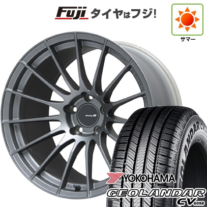 【新品国産車用5穴114.3】 | 夏タイヤ ホイール4本セット | 235/55R19 | ジオランダー CV G058 | ENKEI エンケイ Racing Revolution RS-05RR | 19インチ