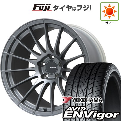 【新品国産車用 5穴114.3車】 夏タイヤ ホイール4本セット 245/40R20 ヨコハマ エイビッド エンビガーS321 ENKEI エンケイ RS-05RR 20インチ