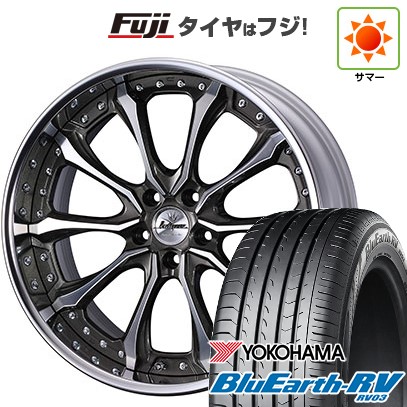 BluEarth - はち切れる引き請ける付き添い人 新品 40系アルファード/ヴェルファイア用 夏タイア 車輪4本仕掛ける 225/55R19 青碧地びた RV-03 WEDS クレンツェ ヴェルサム 19in 夏タイヤ、ホイールセット-タイヤ、ホイール