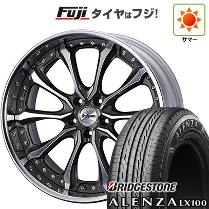 【新品】クラウン スポーツ 夏タイヤ ホイール4本セット 235/45R21 ブリヂストン アレンザ LX100 WEDS ウェッズ クレンツェ ヴェルサム 21インチ