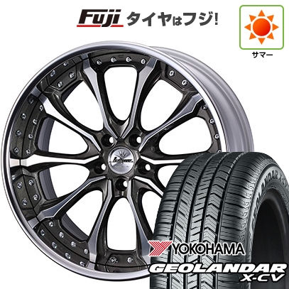 【新品国産車用5穴114.3】 | 夏タイヤ ホイール4本セット | 245/45R20 | ヨコハマ ジオランダー X-CV G057 | WEDS ウェッズ クレンツェ ヴェルサム | 20インチ