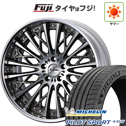 【新品】40系アルファード/ヴェルファイア用 夏タイヤ ホイール4本セット 245/45R20 パイロット スポーツ4 SUV WEDS ウェッズ クレンツェ シュリット 20インチ