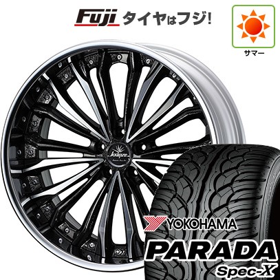 「最終値下げ」クレンツェ 22インチ ホイールセット PARADA Spec-X PARADA Spec-X 【新品国産車用 5穴114.3車】 夏タイヤ ホイール4本