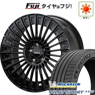 【新品】40系アルファード/ヴェルファイア用 夏タイヤ ホイール4本セット 245/45R20 パイロット スポーツ4 SUV TOMS トムス(トヨタ車専用) TWF05 20インチ