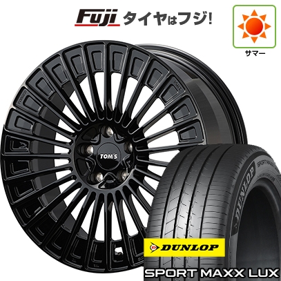 パンク保証付き 新品 40系アルファード | 夏タイヤ ホイール4本セット | 245/45R20 | スポーツMAXX LUX | TOMS トムス(TOYOTA用) TWF05 | 20インチ