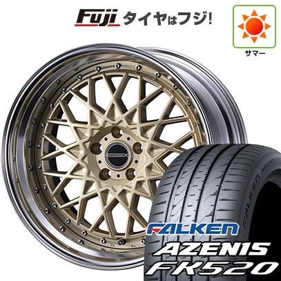【新品国産車用 5穴114.3車】 夏タイヤ ホイール4本セット 245/35R21 ファルケン アゼニス FK520L WEDS ウェッズ マーベリック 1613M 21インチ