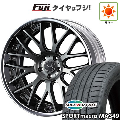新品国産車用 5穴114.3車 夏タイヤ ホイール4本セット 225/35R20 