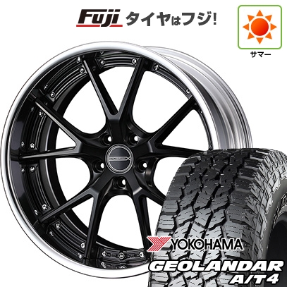 【新品国産車用 5穴114.3車】 夏タイヤ ホイール4本セット 235/60R18 ヨコハマ ジオランダー A/T4 G018 RBL WEDS ウェッズ マーベリック 905S 18インチ