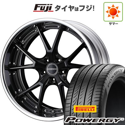 【新品国産車用 5穴114.3車】 夏タイヤ ホイール4本セット 245/35R20 ピレリ パワジー WEDS ウェッズ マーベリック 905S 20インチ