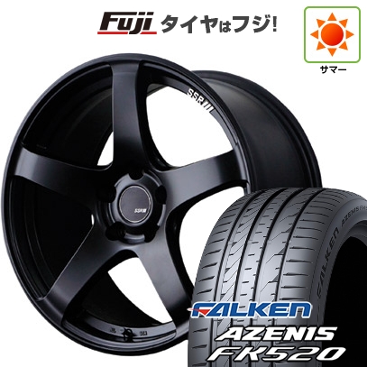 AZENIS - 【新品国産車用5穴114.3】 | 夏タイア 銀輪4本仕かける | 235/55R19 | ファルケン アゼニス FK520L | SSR GT GTV01 | 19in