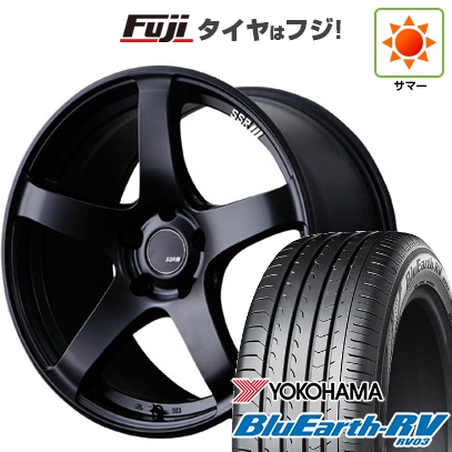 【パンク保証付き】【新品国産車用5穴114.3】 | 夏タイヤ ホイール4本セット | 225/40R19 | ヨコハマ ブルーアース RV-03 | SSR GT GTV01 | 19インチ