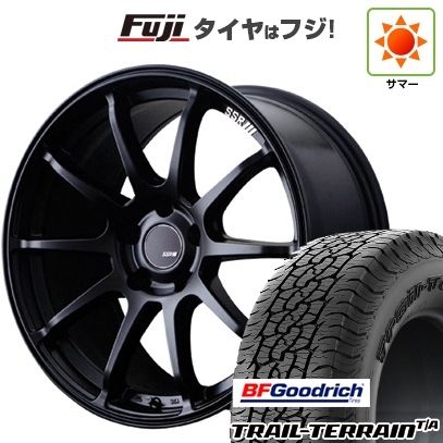 【新品国産車用 5穴100車】 夏タイヤ ホイール4本セット 225/55R18 BFグッドリッチ トレールテレーンT/A ORBL SSR GT GTV02 18インチ