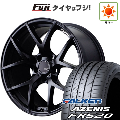 AZENIS - 【新品国産車用5穴114.3】 | 夏タイア 銀輪4本仕かける | 235/55R19 | ファルケン アゼニス FK520L | SSR GT GTV03 | 19in