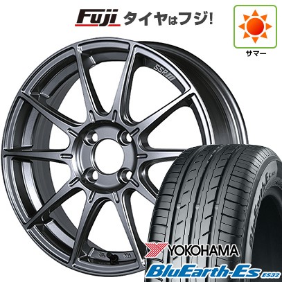 BluEarth 【新品国産4穴100車】 夏タイヤ ホイール4本セット 185