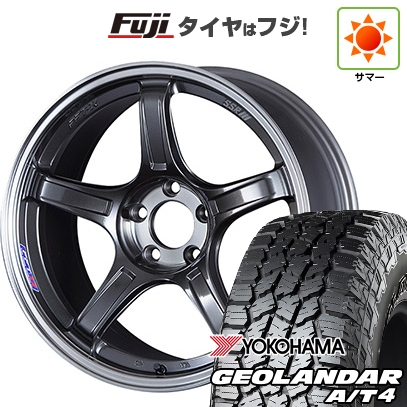 【新品国産車用5穴114.3】 | 夏タイヤ ホイール4本セット | 225/60R18 | ヨコハマ ジオランダー A/T4 G018 RBL | SSR GT GTX03 | 8J 18インチ