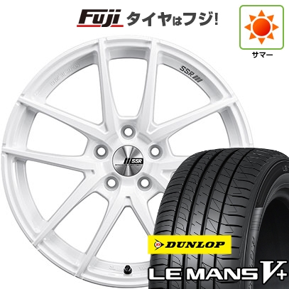 【新品国産車用 5穴114.3車】 夏タイヤ ホイール4本セット 215/45R18 ダンロップ ルマン V+(ファイブプラス) SSR ライナー タイプ10モノブロック 18インチ