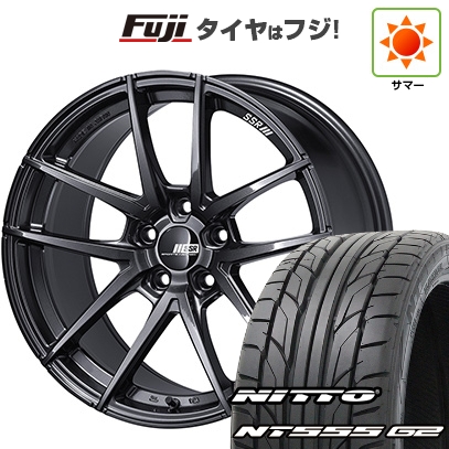 パンク保証付き 新品国産車用5穴114.3 | 夏タイヤ ホイール4本セット | 215/35R19 | ニットー NT555 G2 | SSR ライナー タイプ10モノブロック | 19インチ