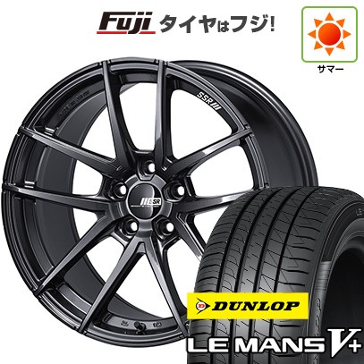 【新品国産車用 5穴114.3車】 夏タイヤ ホイール4本セット 215/45R18 ダンロップ ルマン V+(ファイブプラス) SSR ライナー タイプ10モノブロック 18インチ
