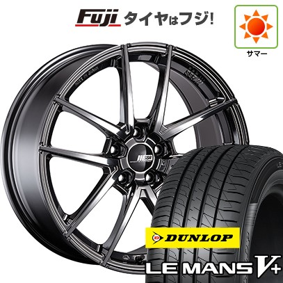 LE MANS - 【新品国産車用 5穴114.3車】 夏タイア 車輪4本仕かける 245/35R20 ダンロップ ルマン V+(ファイブ加えること) SSR ラインドライブ 印字機10モノ差しつかえる 20in