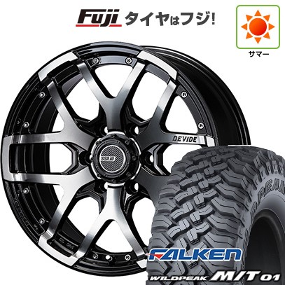 【新品国産車用 6穴139.7車】 夏タイヤ ホイール4本セット 35X12.5R17 ファルケン ワイルドピーク M/T01 SSR ディバイド ZS 17インチ