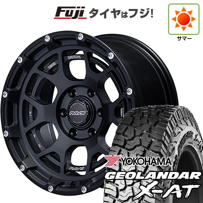 【新品国産車用 6穴139.7車】 夏タイヤ ホイール4本セット 275/65R18 ヨコハマ ジオランダー X-AT G016 RAYS レイズ デイトナ M6 18インチ