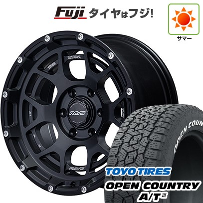 【新品国産車用 6穴139.7車】 夏タイヤ ホイール4本セット 265/65R18 トーヨー オープンカントリー A/T III RWL/RBL RAYS レイズ デイトナ M6 18インチ