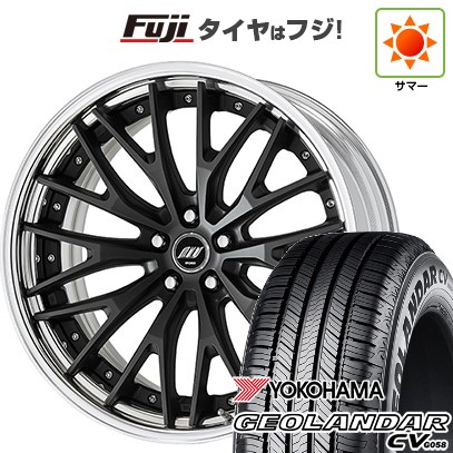 【新品国産車用 5穴114.3車】 夏タイヤ ホイール4本セット 235/55R20 ヨコハマ ジオランダー CV G058 WORK ワーク ジースト STX 20インチ