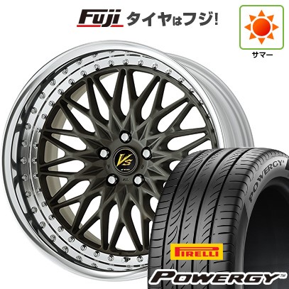 【新品国産車用 5穴114.3車】 夏タイヤ ホイール4本セット 245/40R20 ピレリ パワジー WORK ワーク VS VS-XV 20インチ