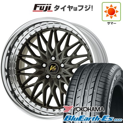 【新品国産車用 5穴100車】 夏タイヤ ホイール4本セット 215/40R18 ヨコハマ ブルーアース ES32 WORK ワーク VS VS-XV 18インチ