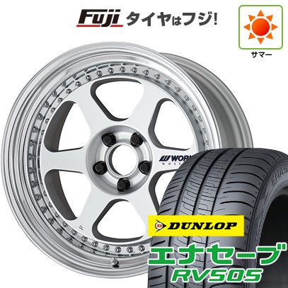 【新品国産車用 5穴114.3車】 夏タイヤ ホイール4本セット 225/45R19 ダンロップ エナセーブ RV505 WORK ワーク マイスター L1 3P 19インチ