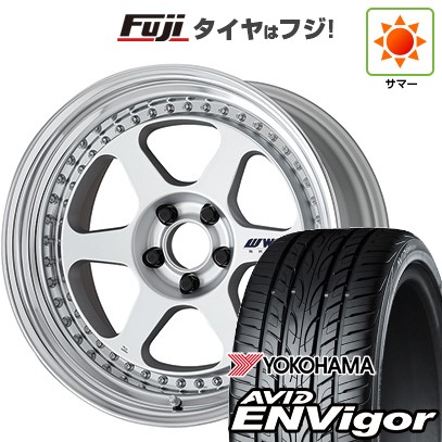 【新品国産車用 5穴114.3車】 夏タイヤ ホイール4本セット 225/45R18 ヨコハマ エイビッド エンビガーS321 WORK ワーク マイスター L1 3P 18インチ