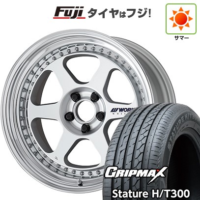【新品国産車用5穴114.3】 | 夏タイヤ ホイール4本セット | 225/55R19 | スタチャー H/T300 BSW（限定2024年製） | WORK ワーク マイスター L1 3P | 19インチ
