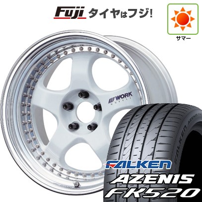 【新品】40系アルファード/ヴェルファイア用 夏タイヤ ホイール4本セット 245/45R20 ファルケン アゼニス FK520L WORK ワーク マイスター S1 3P 20インチ