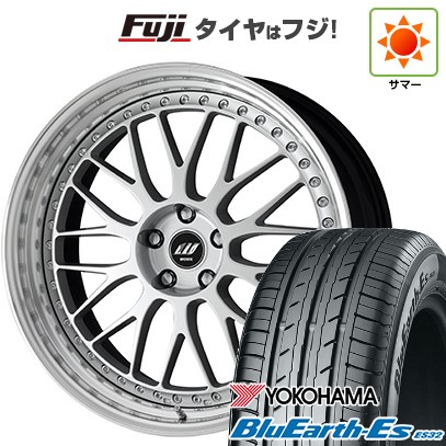 【新品国産車用 5穴114.3車】 夏タイヤ ホイール4本セット 245/40R19 ヨコハマ ブルーアース ES32 WORK ワーク ジスタンス W10M 19インチ