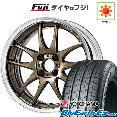 BluEarth 【新品国産車用 4穴100車】 夏タイヤ ホイール4本セット 195 