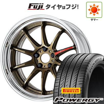 【新品国産車用 5穴114.3車】 夏タイヤ ホイール4本セット 245/40R20 ピレリ パワジー WORK ワーク エモーション ZR10 2P ステップリム 20インチ