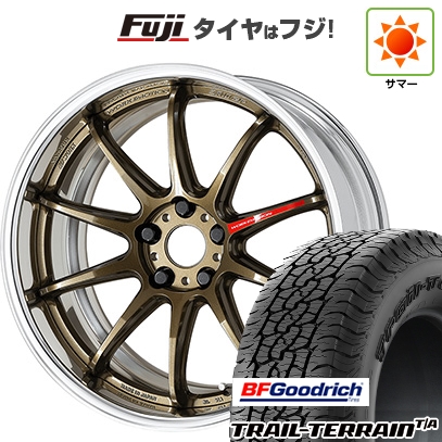 新品国産車用 5穴114.3車 夏タイヤ ホイール4本セット 225/60R18 BFGoodrich トレールテレーンT/A ORBL WORK エモーション ZR10 2P フルリバースリム 18インチ