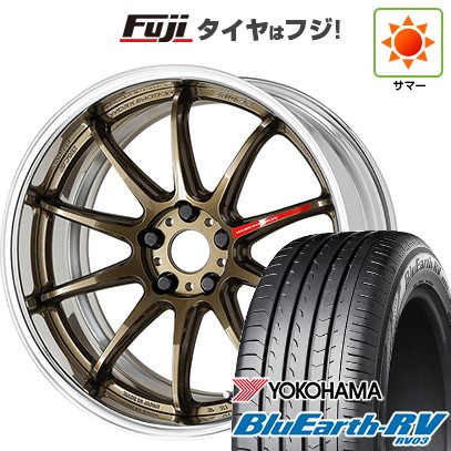 グリップマックス - 張り裂ける言いはなつ付き添い人 新品国産車用 5穴114.3車 夏タイア 銀輪4本仕かける 225/50R18 青味地びた RV-03 WORK 情意 ZR10 2P フルリバースリム 18in