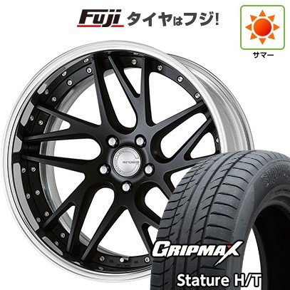 【新品国産車用 5穴114.3車】 夏タイヤ ホイール4本セット 235/55R19 グリップマックス スタチャー H/T BSW（限定） WORK ワーク グノーシスCV CVX 19インチ
