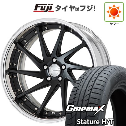 【新品国産車用 5穴114.3車】 夏タイヤ ホイール4本セット 235/55R19 グリップマックス スタチャー H/T BSW（限定） WORK ワーク グノーシスCV CVS 19インチ