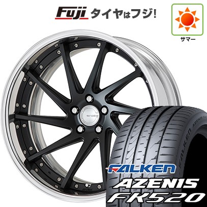 【新品国産車用 5穴114.3車】 夏タイヤ ホイール4本セット 255/45R20 ファルケン アゼニス FK520L WORK ワーク グノーシスCV CVS 20インチ