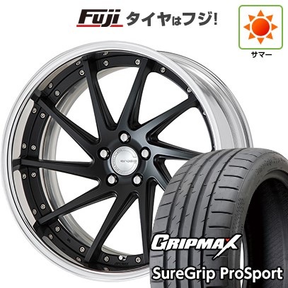 【新品国産車用 5穴114.3車】 夏タイヤ ホイール4本セット 245/40R20 グリップマックス シュアグリップ PRO SPORT BSW WORK ワーク グノーシスCV CVS 20インチ