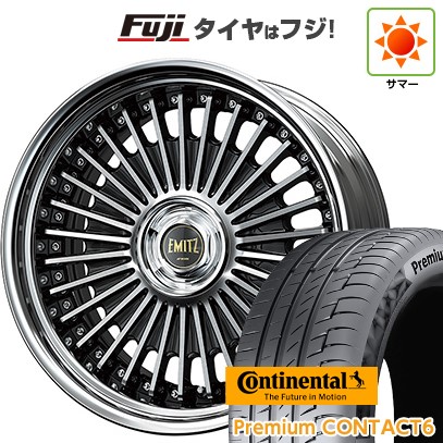 【新品】40系アルファード/ヴェルファイア用 夏タイヤ ホイール4本セット 245/40R21 コンチ プレミアムコンタクト6(特価限定) WORK イミッツ 21インチ