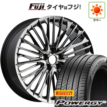 【新品国産車用5穴114.3】 | 夏タイヤ ホイール4本セット | 245/35R20 | ピレリ パワジー | WALD ヴァルド ジェニュインライン F-001 | 20インチ