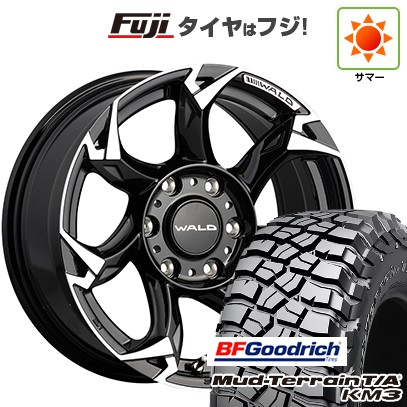 【新品】プラド/ハイラックス 夏タイヤ ホイール4本セット 265/65R17 BFグッドリッチ マッドテレーンT/A KM3 ヴァルド ボルサリノ V11-C SUV 17インチ